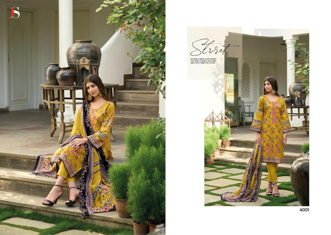 Bin Saeed lawn 4 by Deepsy Printed Suits Catalog